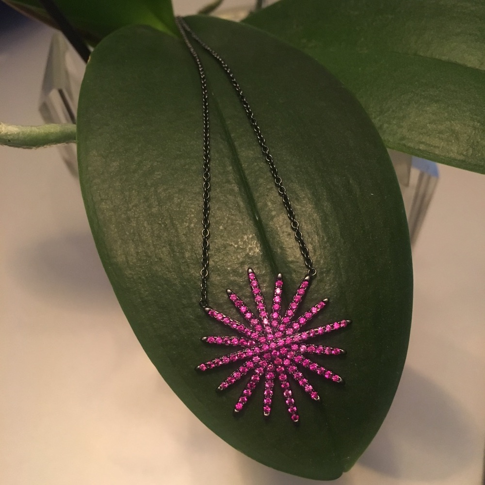 Brand new pink star neckless